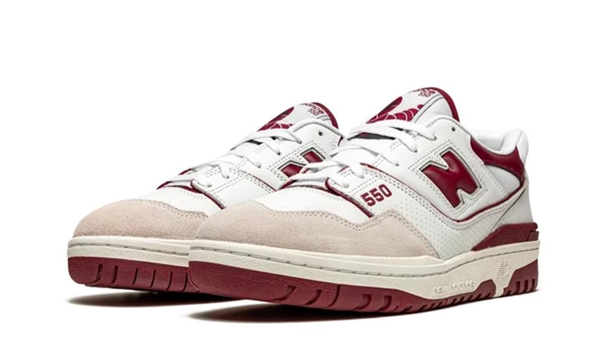 Fashion New Balance 550 Red Burgundy 