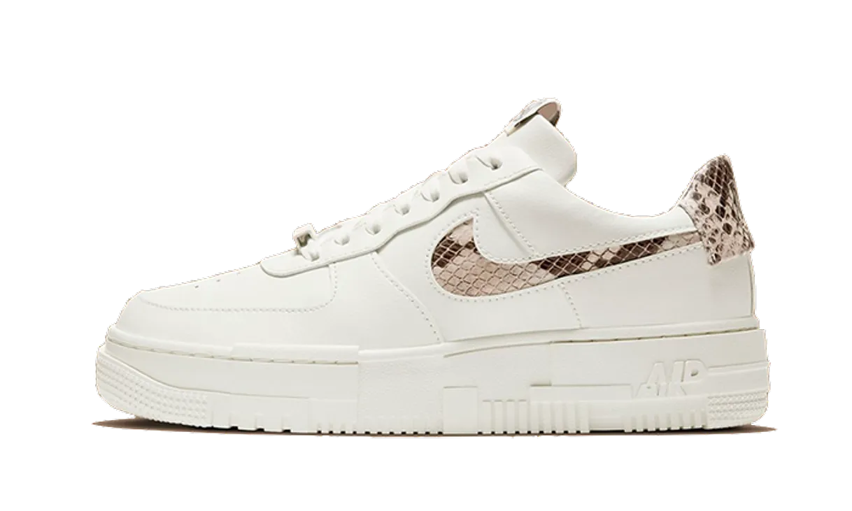 Fashion Air Force 1 Low Pixel Snakeskin