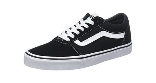 Vans Ward Canvas, Zapatillas Hombre, Negro