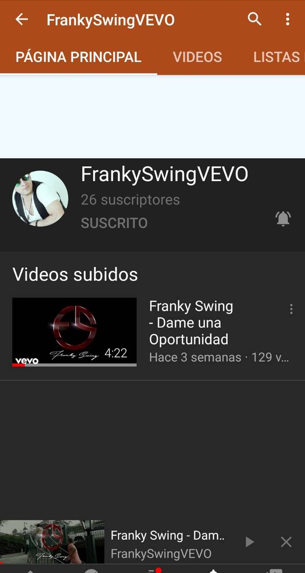 Moda Suscríbete a mi canal Vevo 