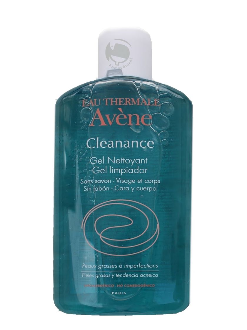 Productos Avène Cleanance Gel Limpiador Piel Grasa