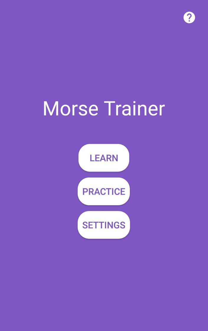 App Morse Trainer