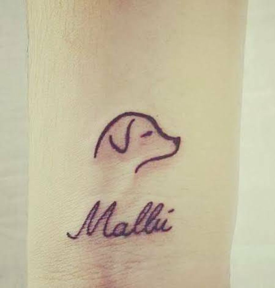 Moda Tattoo de cachorro