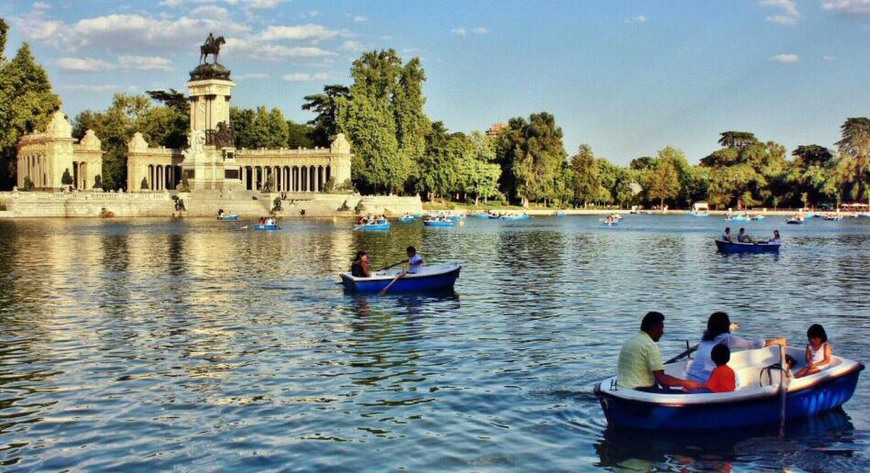 Place El Retiro Madrid