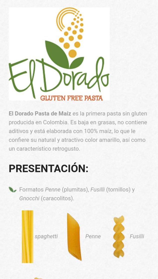 Moda Esta marca es económica y muy variada en pasta sin gluten.