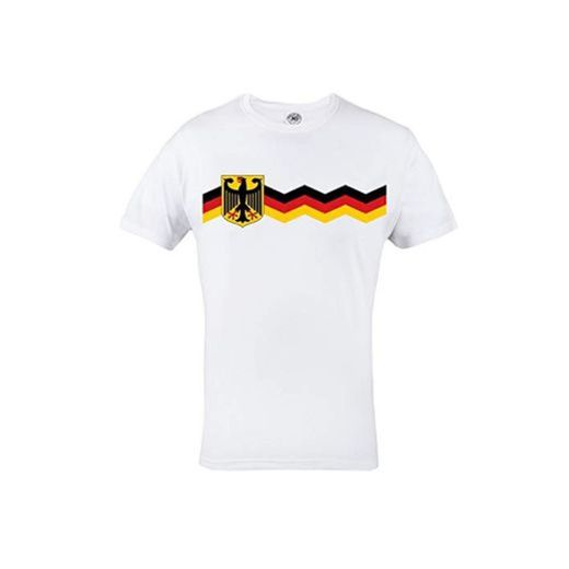 Rule Out Hombre Camiseta. Alemania. Fanático del Fútbol. Casual Fanswear