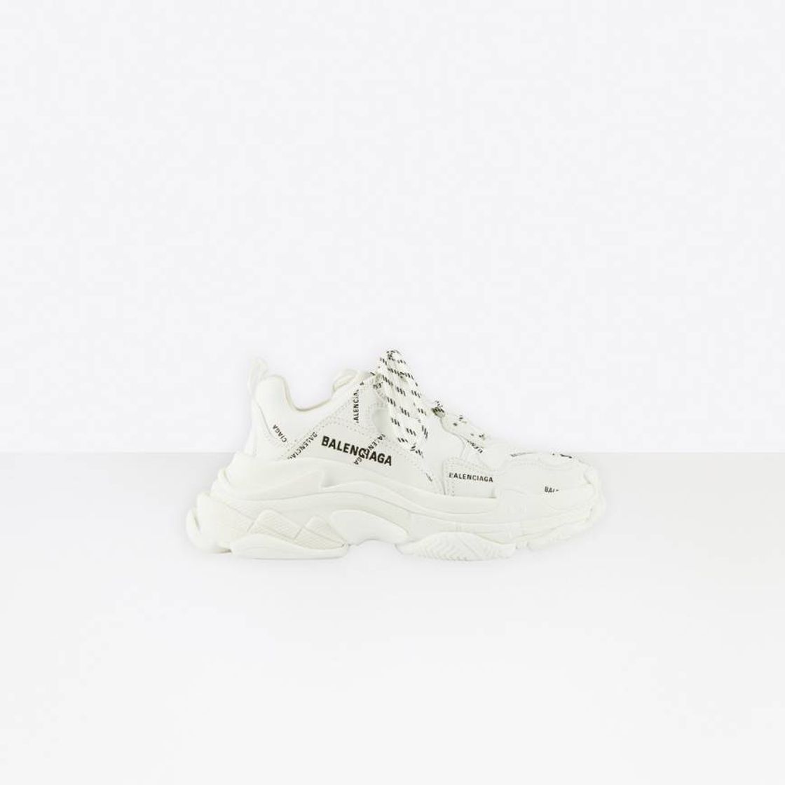 Moda Bambas balenciaga triple s mujer