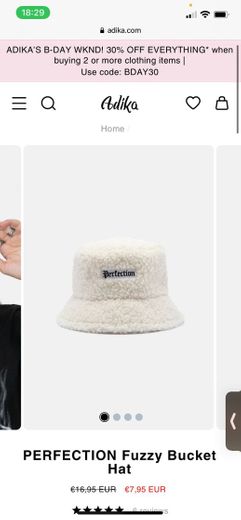 PERFECTION Fuzzy Bucket Hat – Adika
