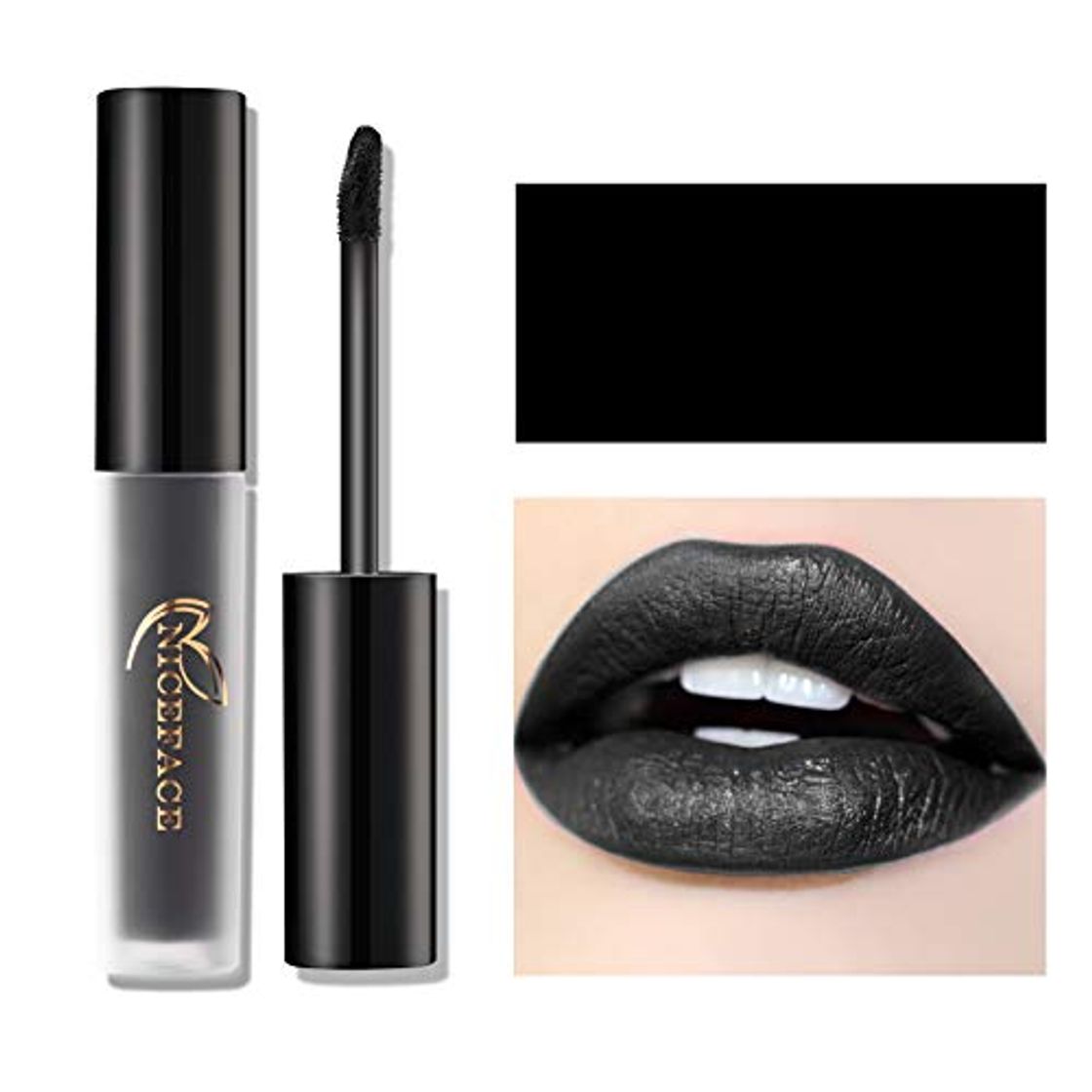 Producto Mimore Matte Matte Moist Lipstick Lápiz labial de maquillaje profesional, impermeable Taza