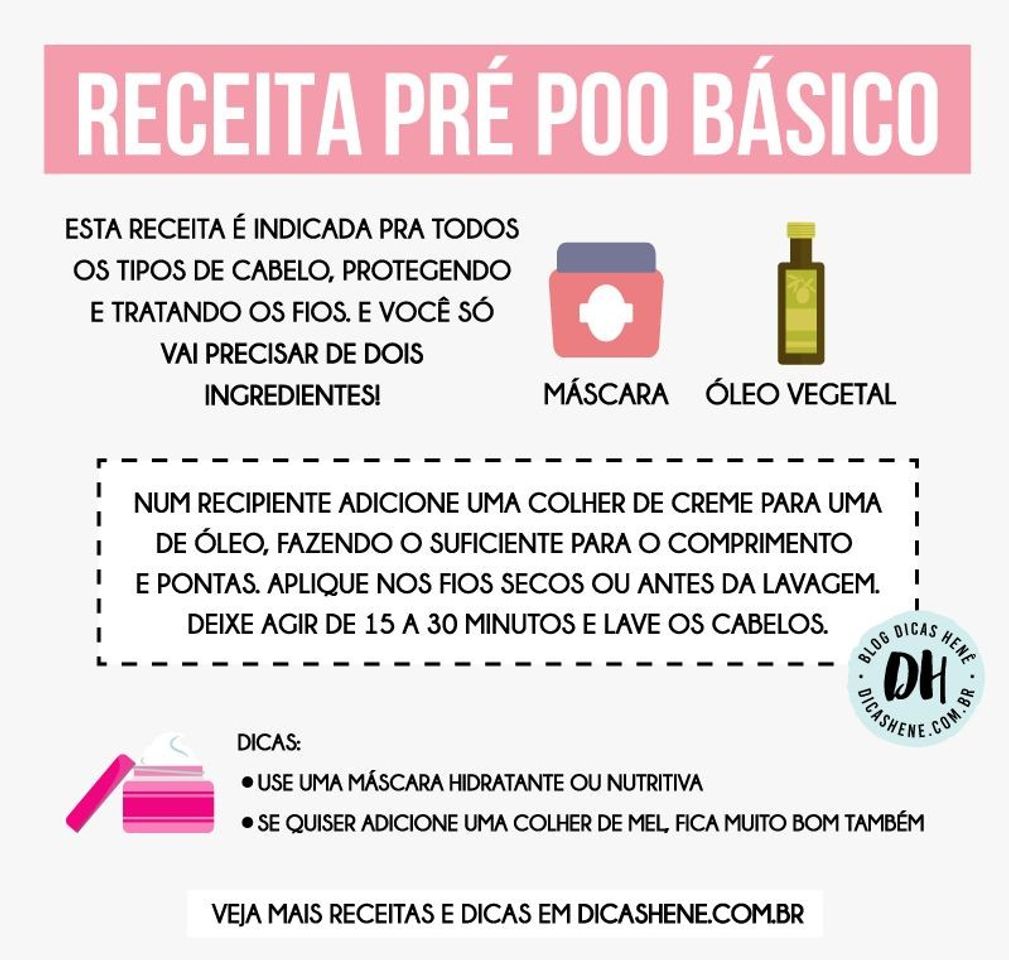 Moda Pré poo básico 💅