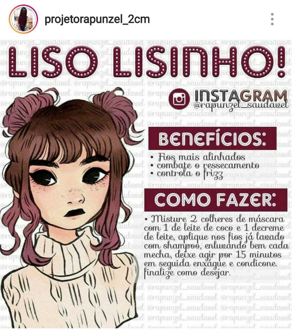 Fashion Liso Lisinho 😝