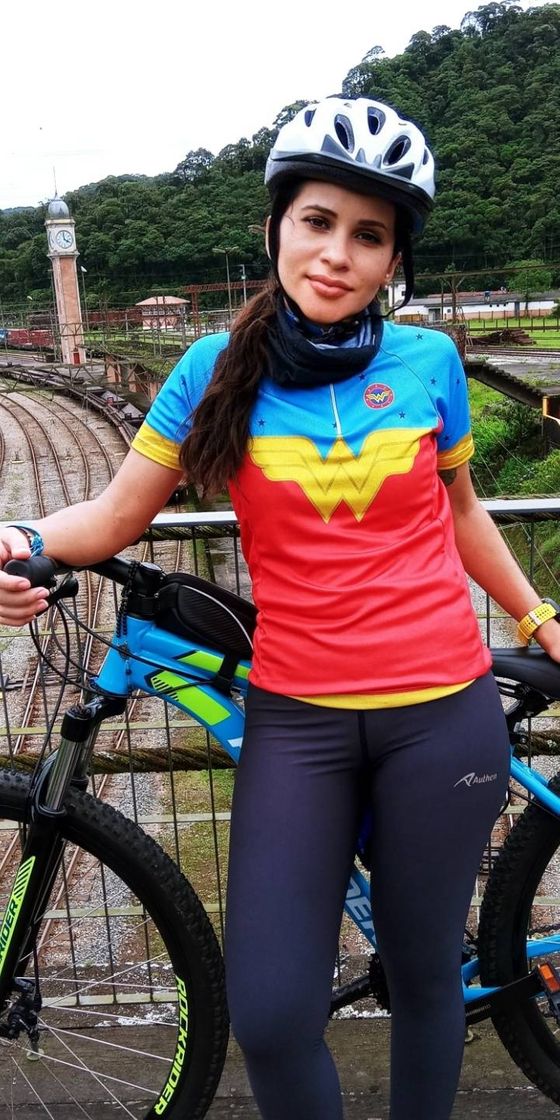 Fashion Camisa Ciclismo Mulher Mavarilha Scape
