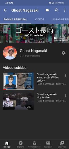 Mi canal 🖤