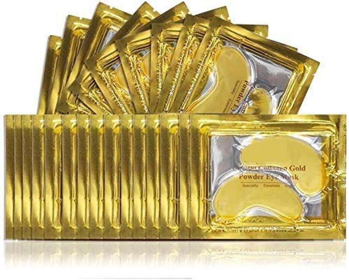 Social Máscara de Ojos de Colágeno en Gel en Polvo de Oro de