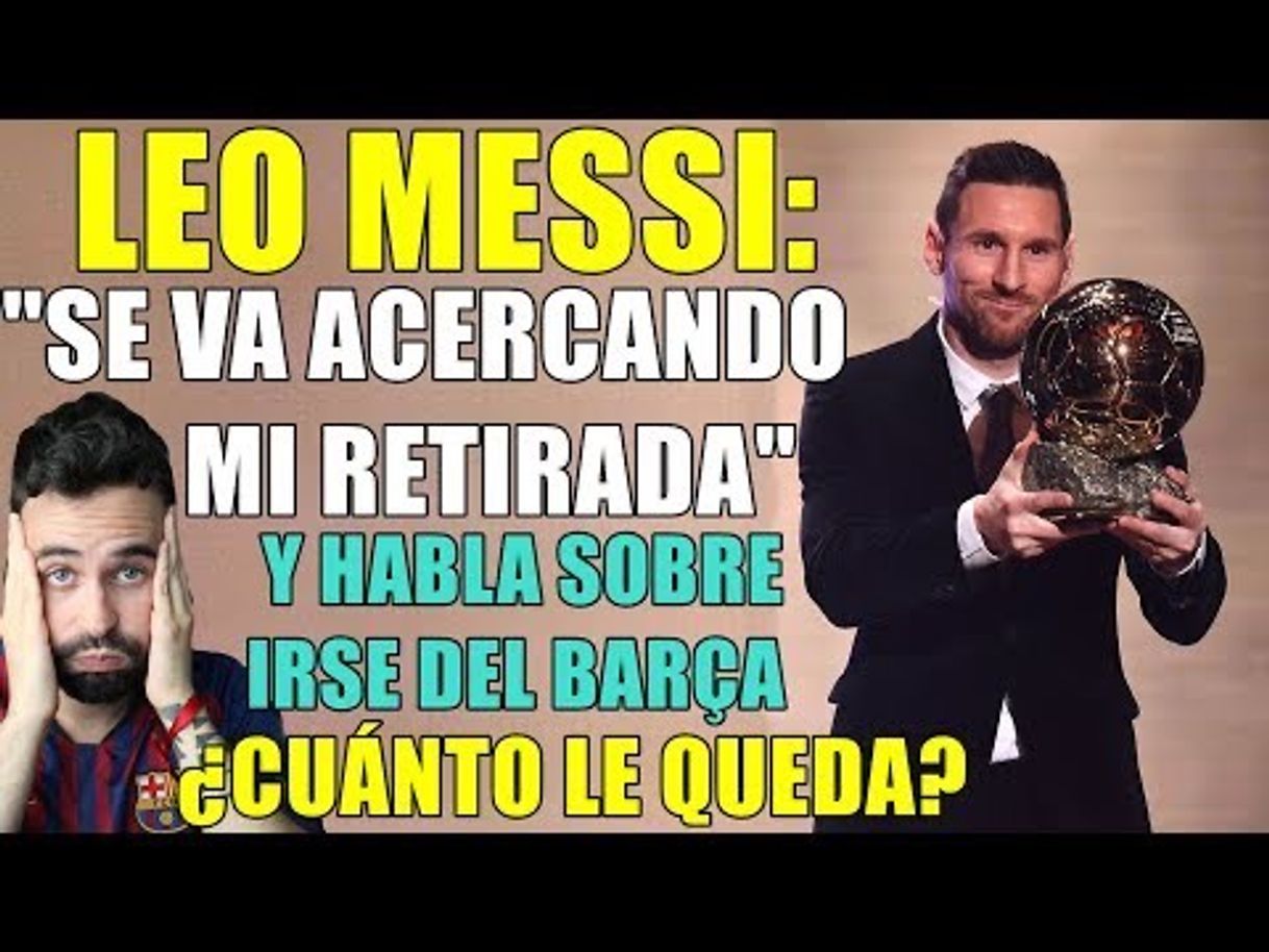 Serie MESSI: "SE VA ACERCANDO MI RETIRADA" ¿CUÁNTO LE ...