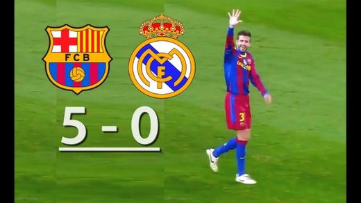 Barcelona vs Real Madrid (5-0) - YouTube
