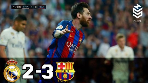 Real Madrid vs Barcelona 2-3 All Goals and Full Highlights English ...