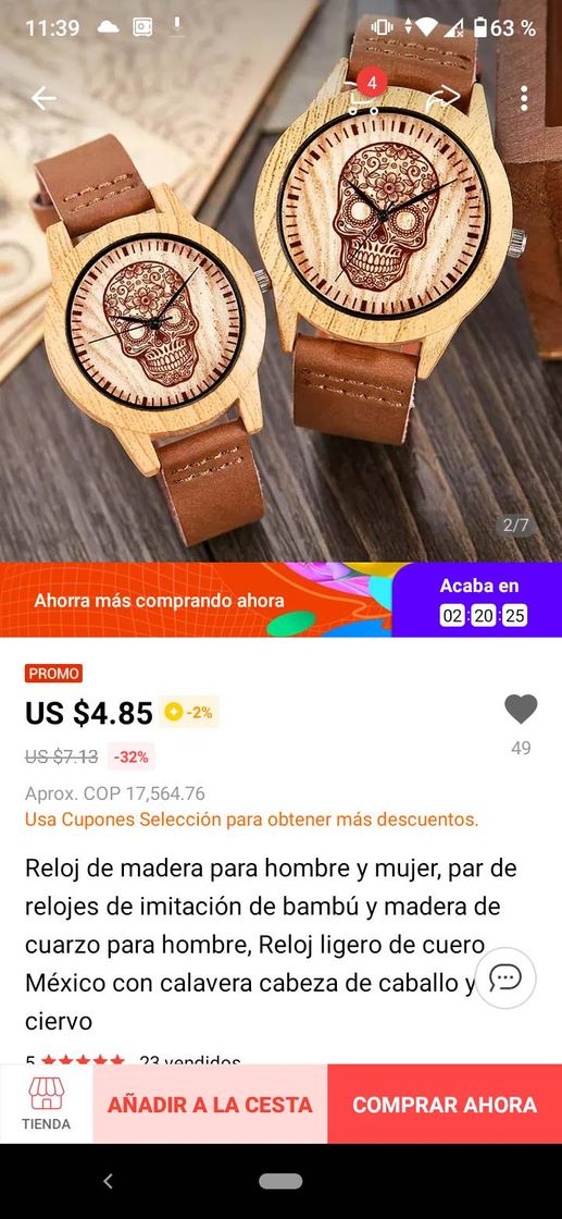 Fashion Reloj en menos de 5 dólares