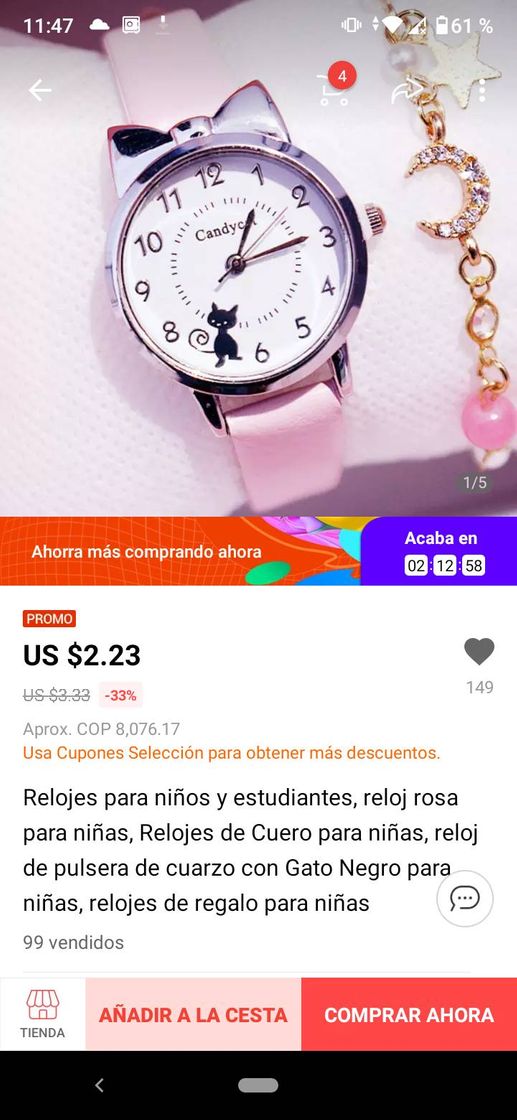 Fashion Reloj digital para niños