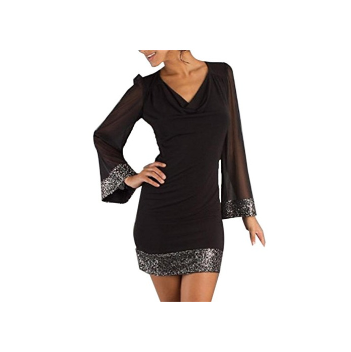 Social Vestidos para Mujer Vintage Elegantes Sin Manga Mujer Noche Fiesta Largo Mujer