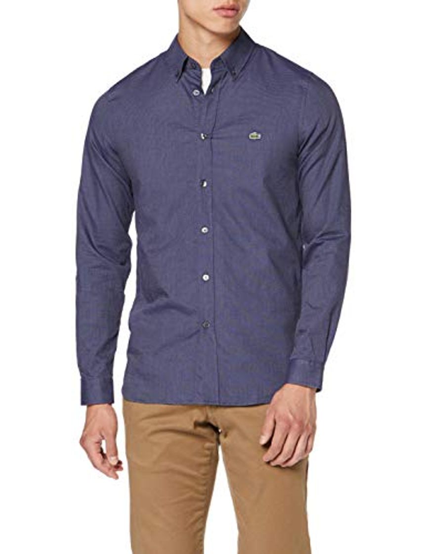 Social Lacoste Ch9669 Camisa, Azul