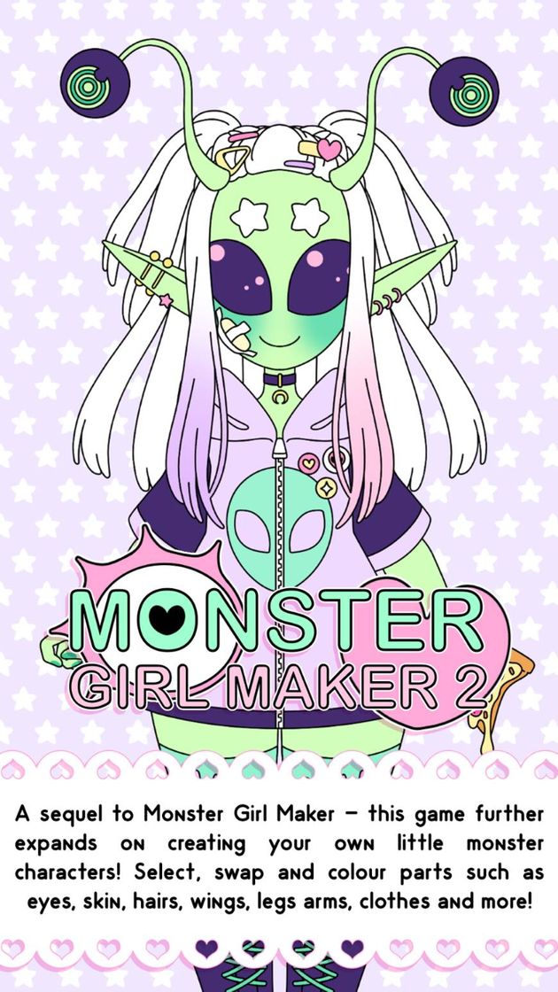 Apps Monter Girl Maker 2 🦄🦖🛸