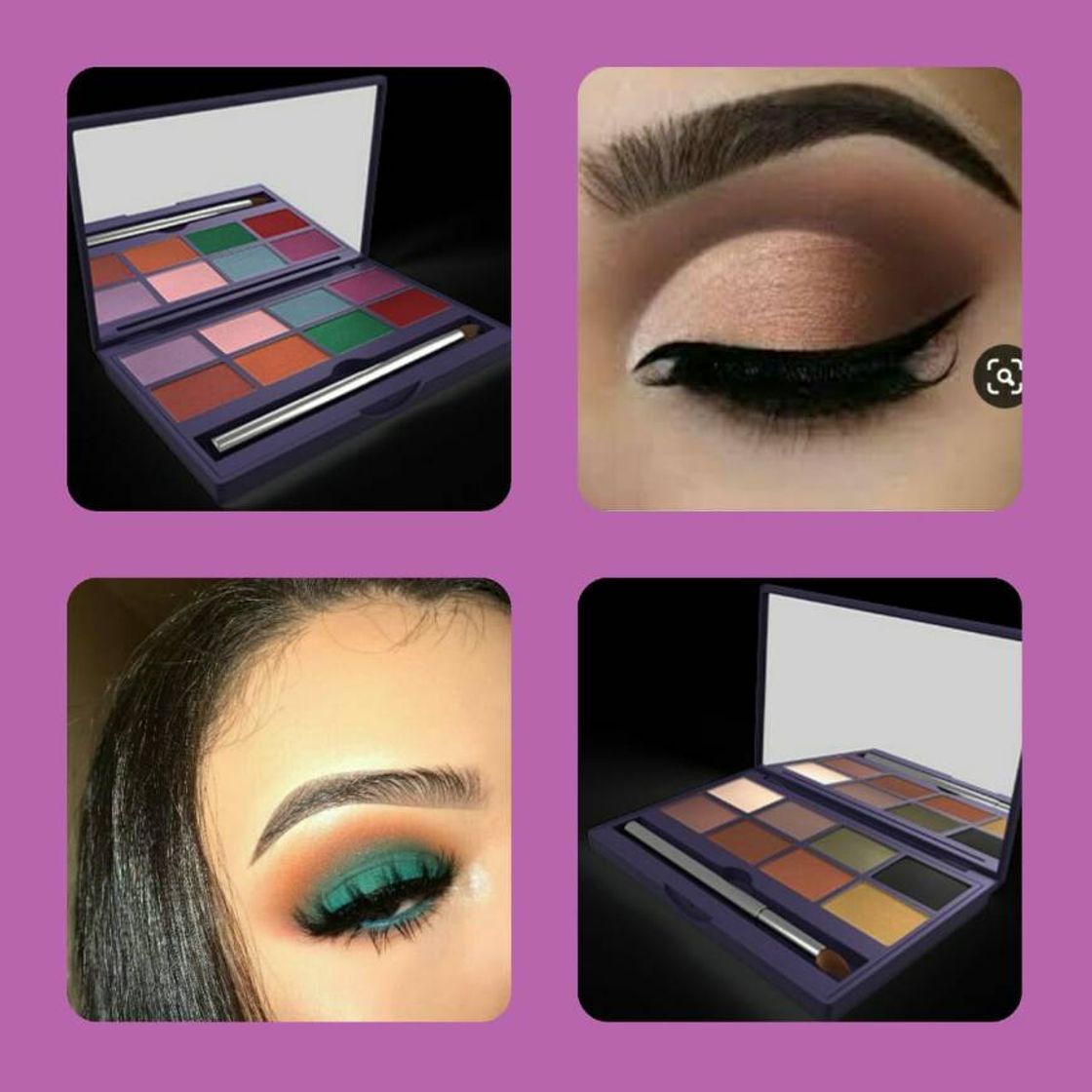 Moda Paleta de Sombras Uma