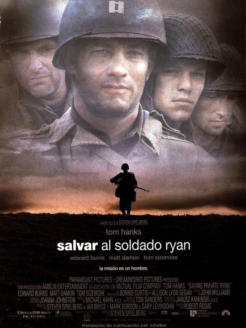 Película Salvar al soldado Ryan