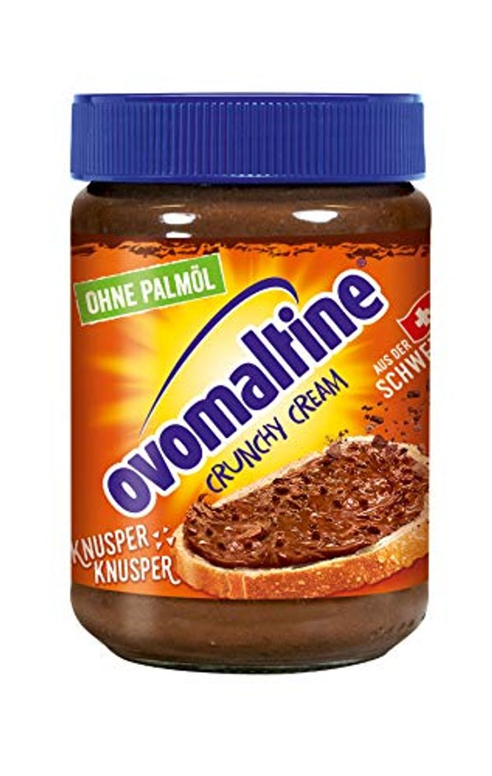 Producto Crema crujiente de ovomaltina sin aceite de palma, 380 g,