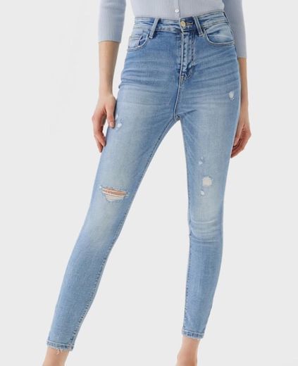 Jeans super high waist