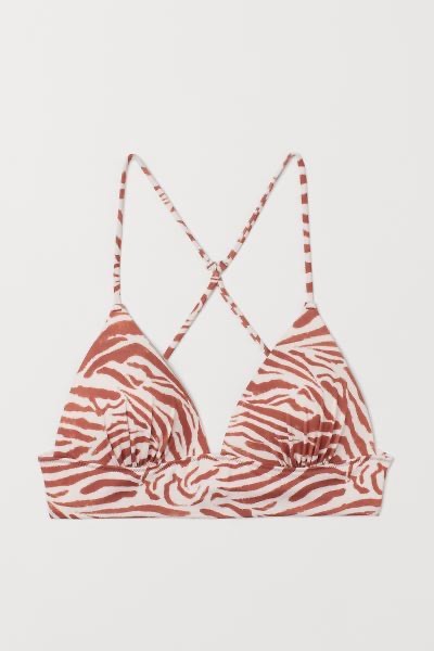 Producto Top bikini zebra