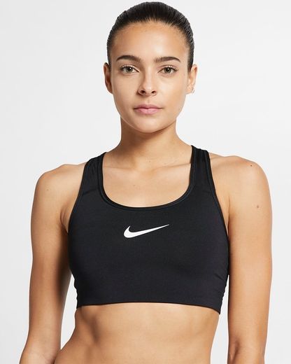 Nike Swoosh Sujetador deportivo de sujeción media - Mujer