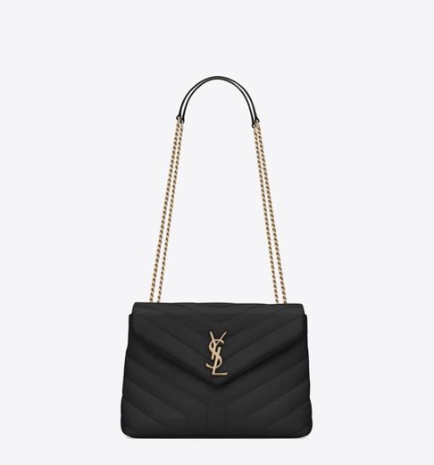 Saint Laurent Loulou Small In Matelassé “Y” Leather