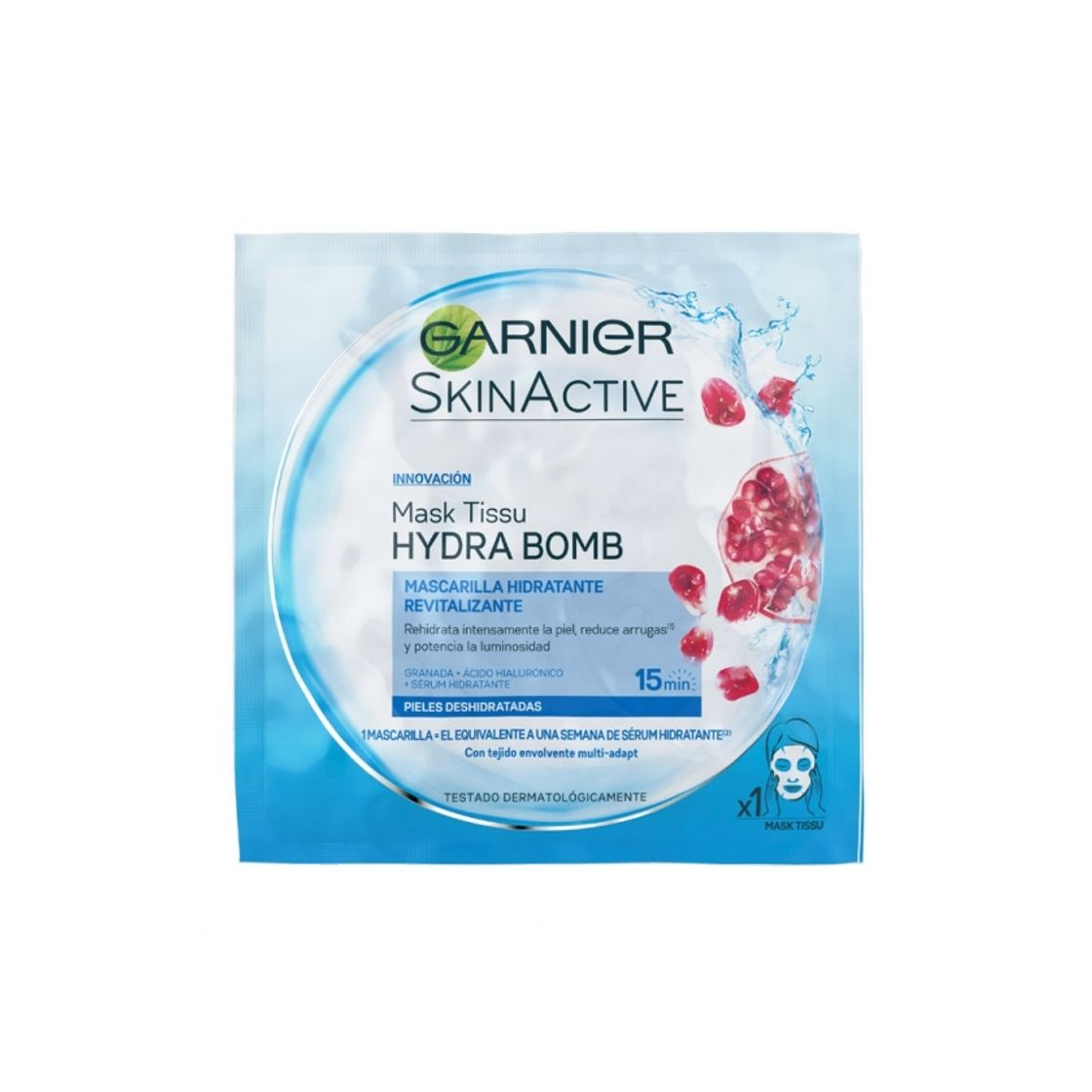 Social Garnier Hydra Bomb Toalla Máscaras Set