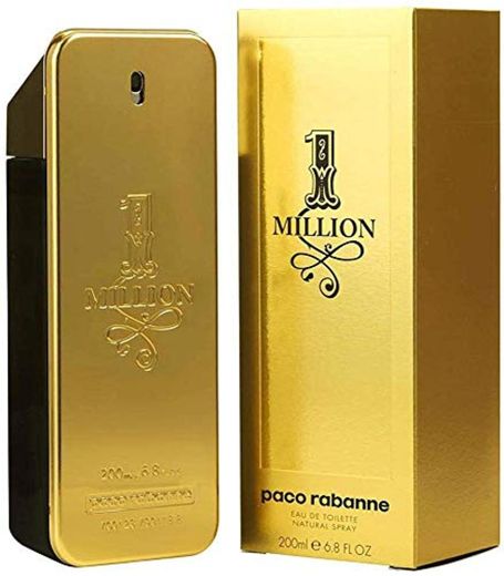 PACO RABANNE 1 Million Men Eau DE Parfum 200ML VAPORIZADOR Unisex Adulto