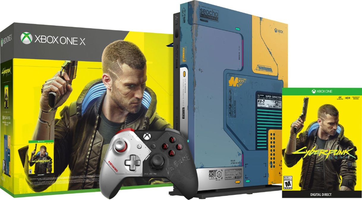 Product Xbox One - Pack Xbox One X Cyberpunk 2077 Edición limitada