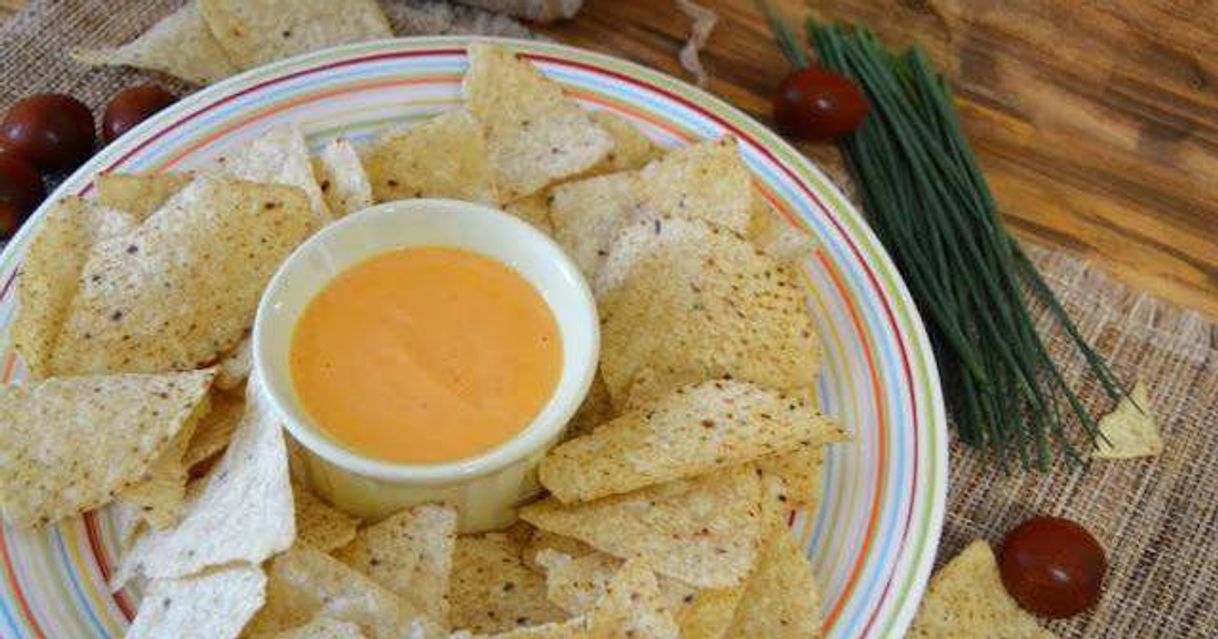 Fashion SALSA DE QUESO CHEDDAR PARA NACHOS 😱❤