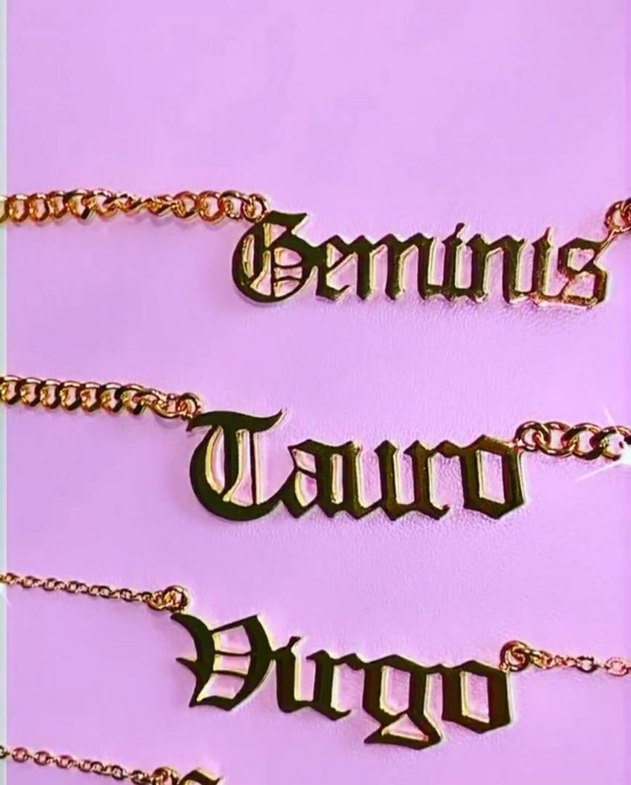 Social Collares con signo zodiacal ♍