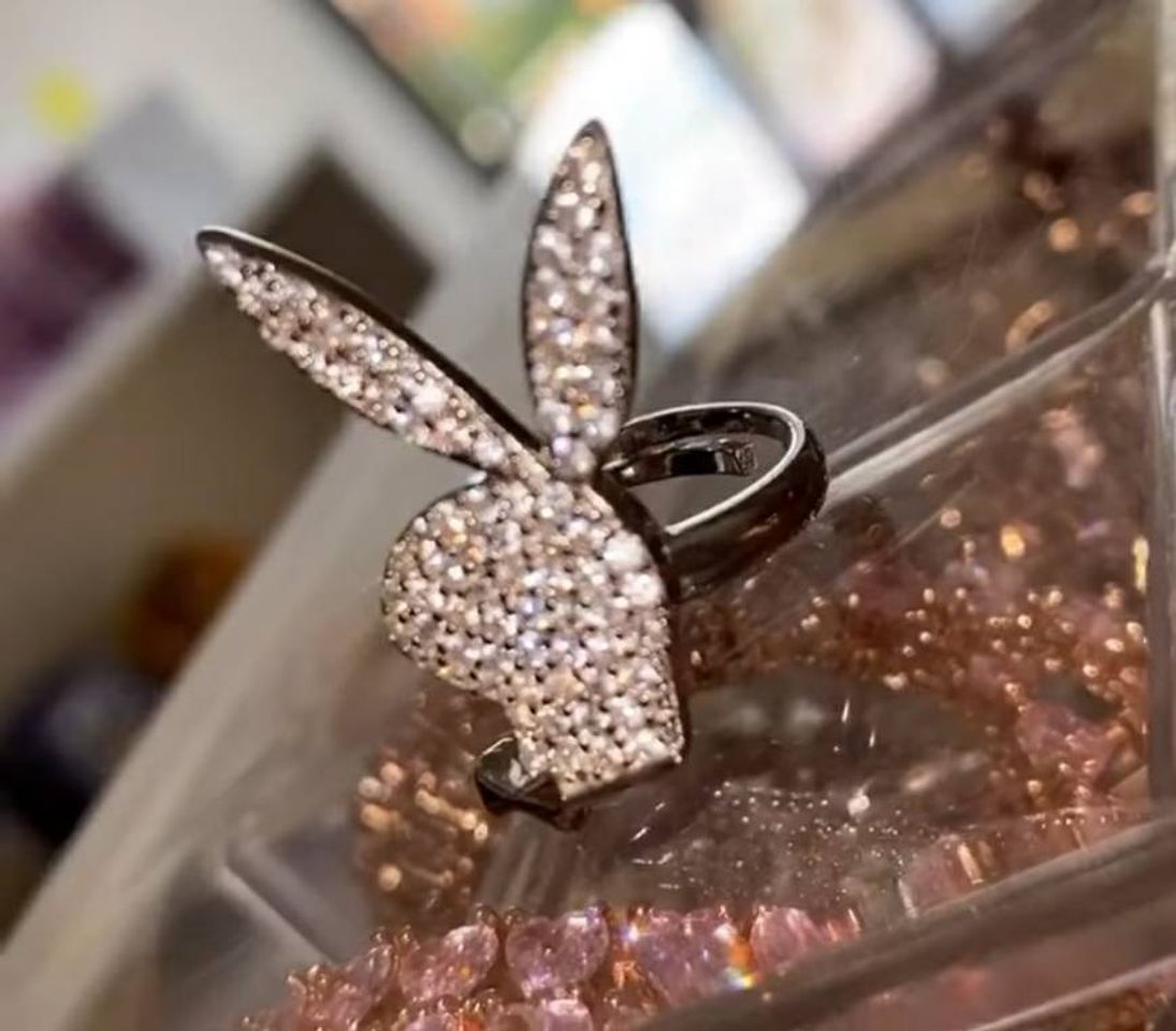 Social Anillo bañado en plata.