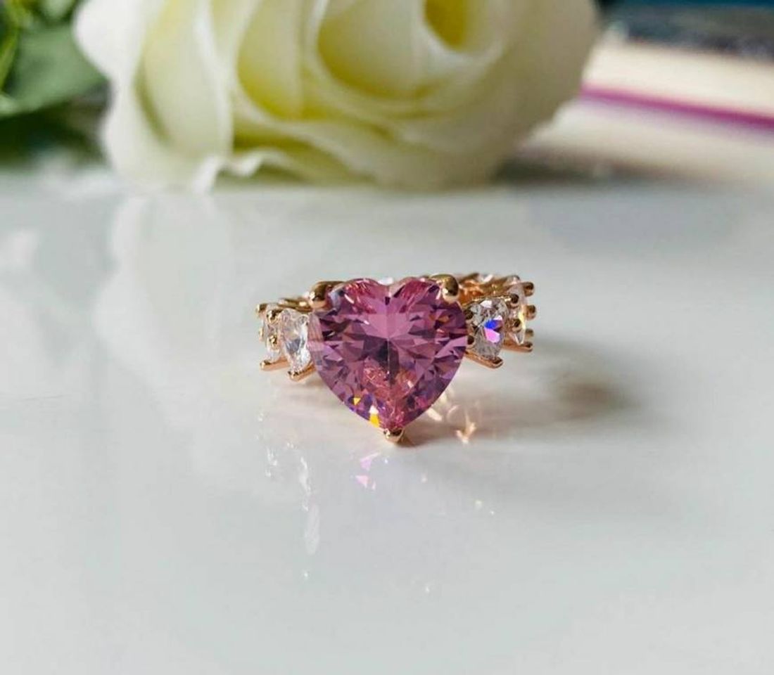 Social Anillo corazón.