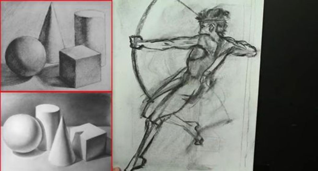 Social Cómo dibujar con CARBONCILLO 