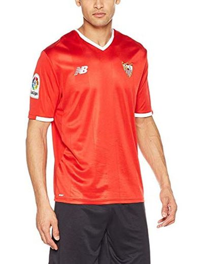 New Balance SFC MC AW Camiseta Sevilla FC, Hombre, Rojo