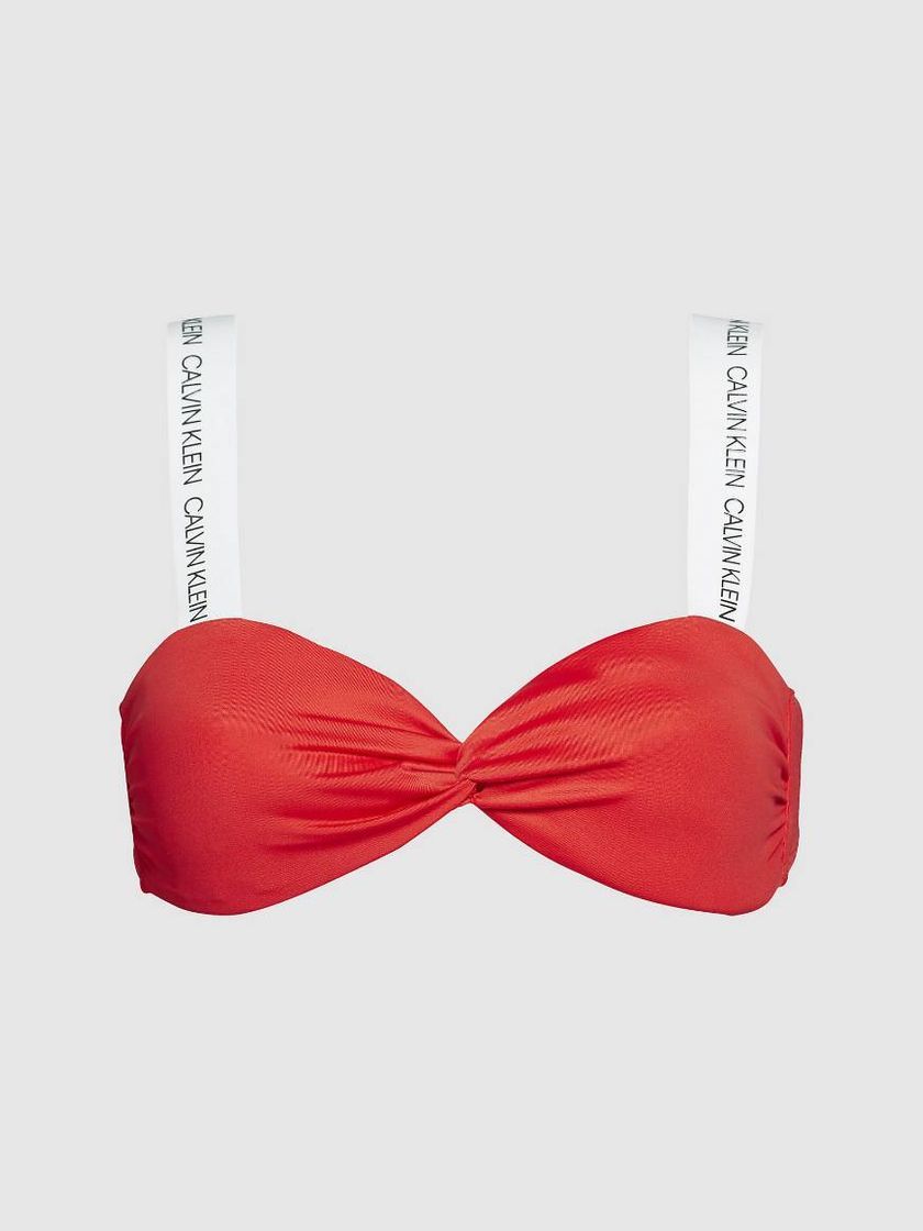 Moda Bandeau Bikini Top - CK Logo CALVIN KLEIN® | KW0KW00891XBG