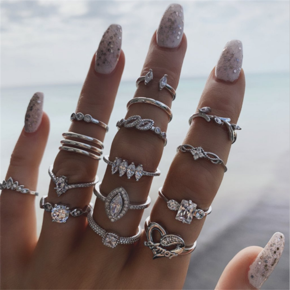 Fashion Set anillos aliexpress