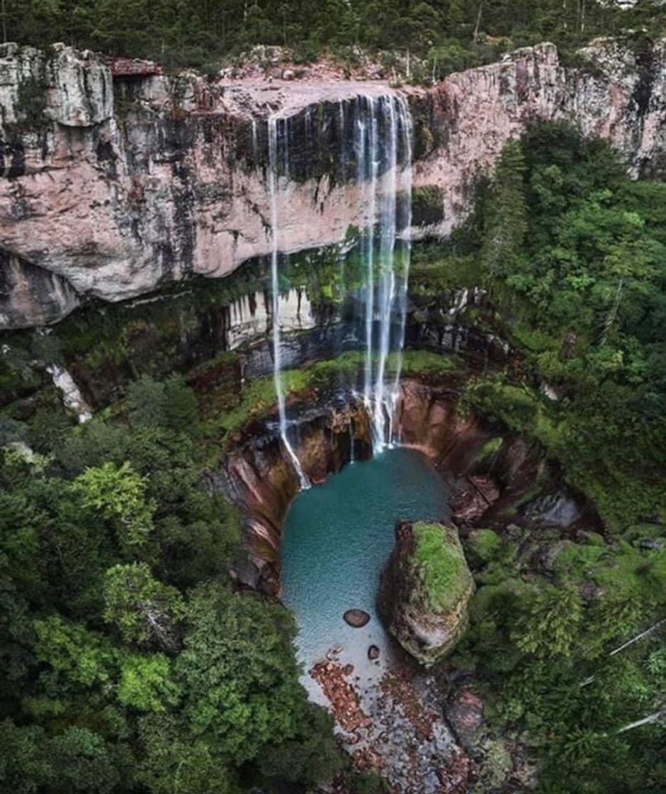 Lugares cascada salto del agua