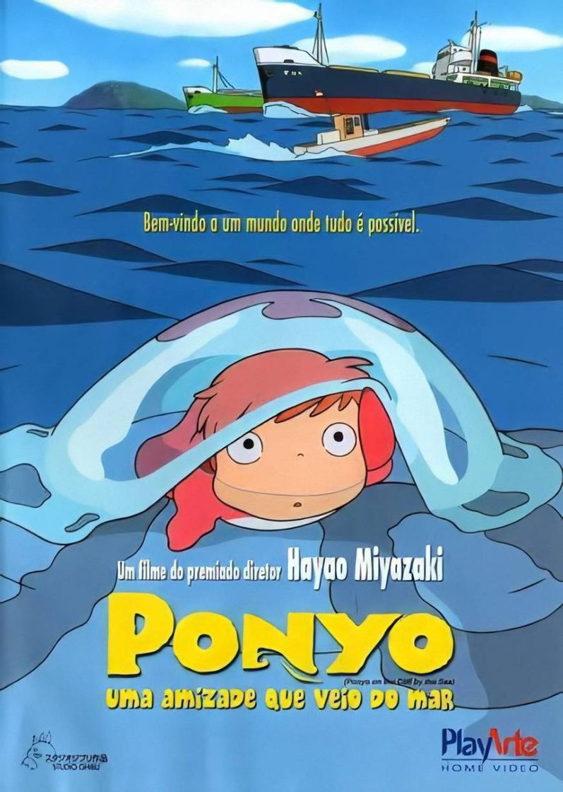 Movie Ponyo: Uma Amizade que Veio do Mar