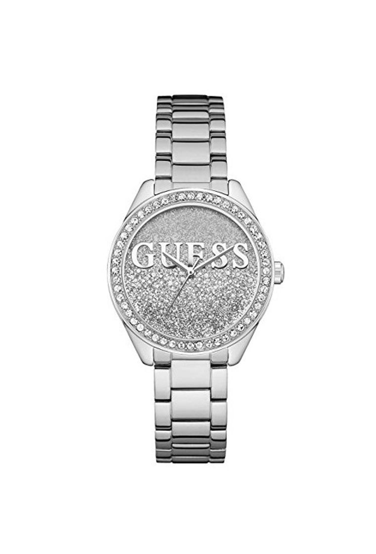 Social Guess Reloj analogico para Mujer de Cuarzo con Correa en Acero Inoxidable