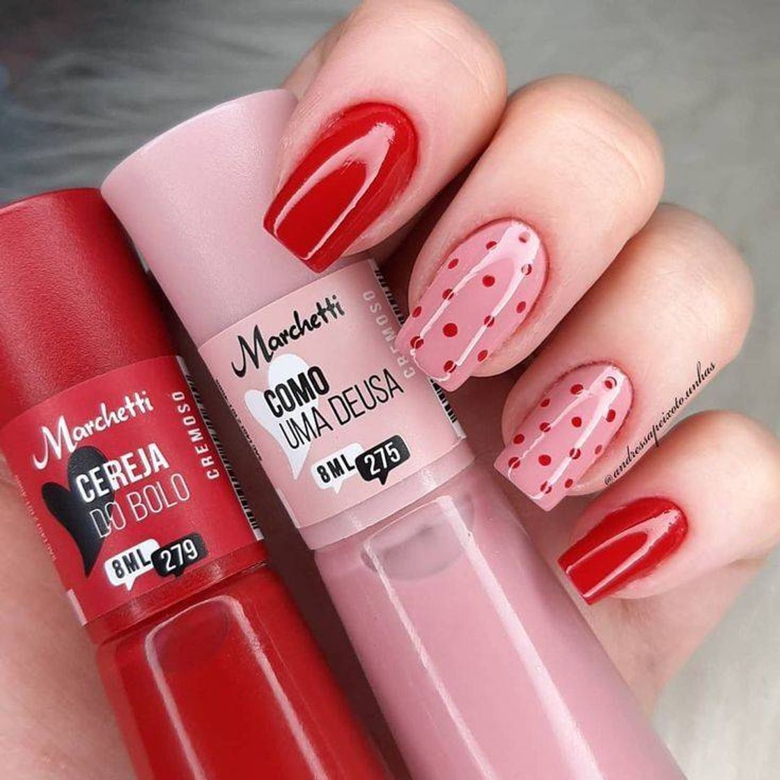 Social Unhas decoradas - Esmalte Marchetti