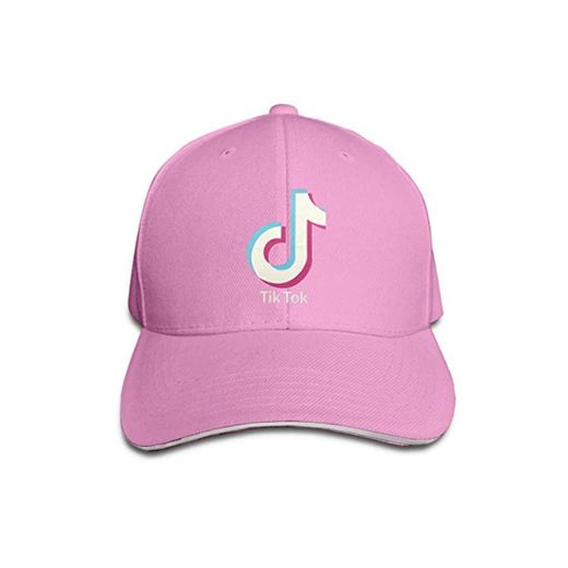 Zahhdasd TIK Tok Unisex Adjustable Baseball Caps Peaked Sandwich Hat Sports Outdoors Snapback Cap Summer Hat 8 Colors