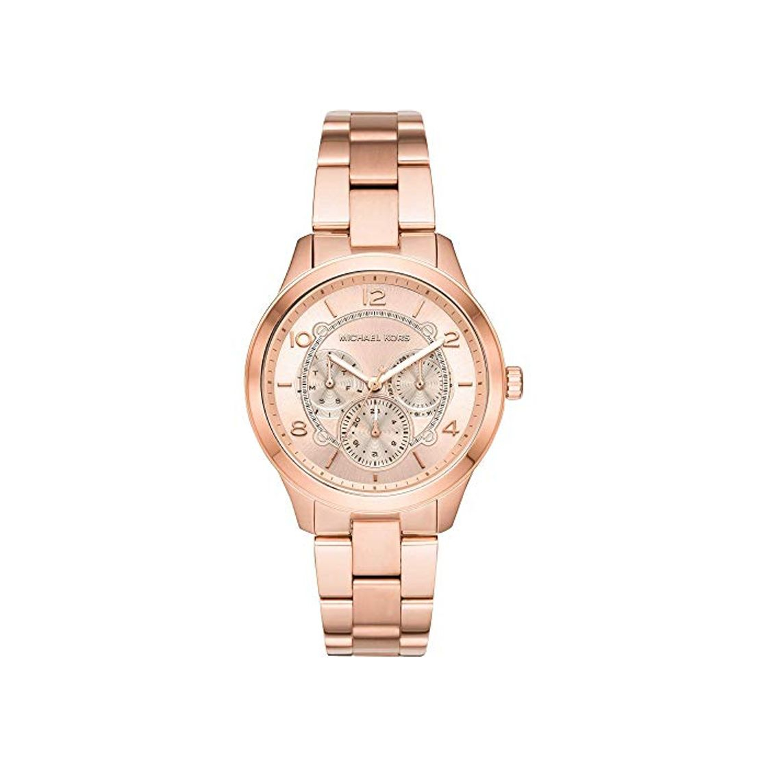 Moda Michael Kors Reloj Analogico para Mujer de Cuarzo con Correa en Acero Inoxidable MK6589